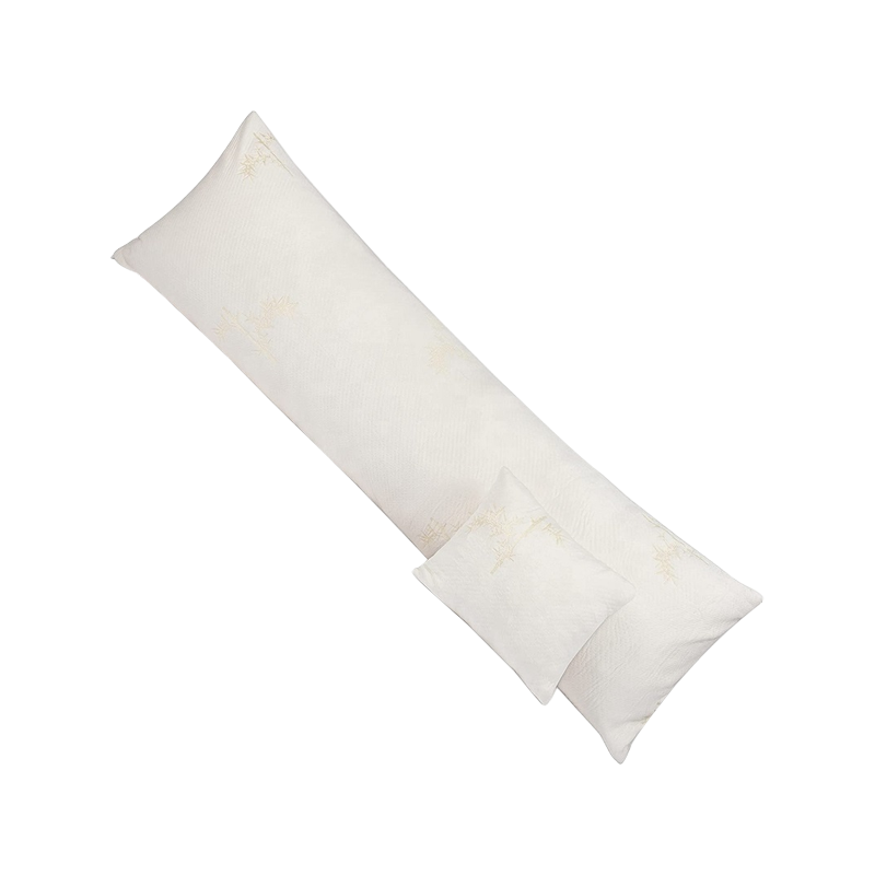Memory Foam Nackstöd Rullkudde Bolsterkuddar Lindrar nacksmärta med bekväm lång Lämplig för sidosömn