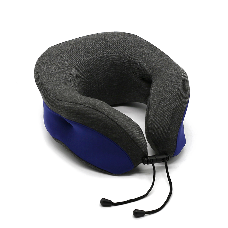 Memory Foam U-form rese-nackstödskudde med justerbart fäste
