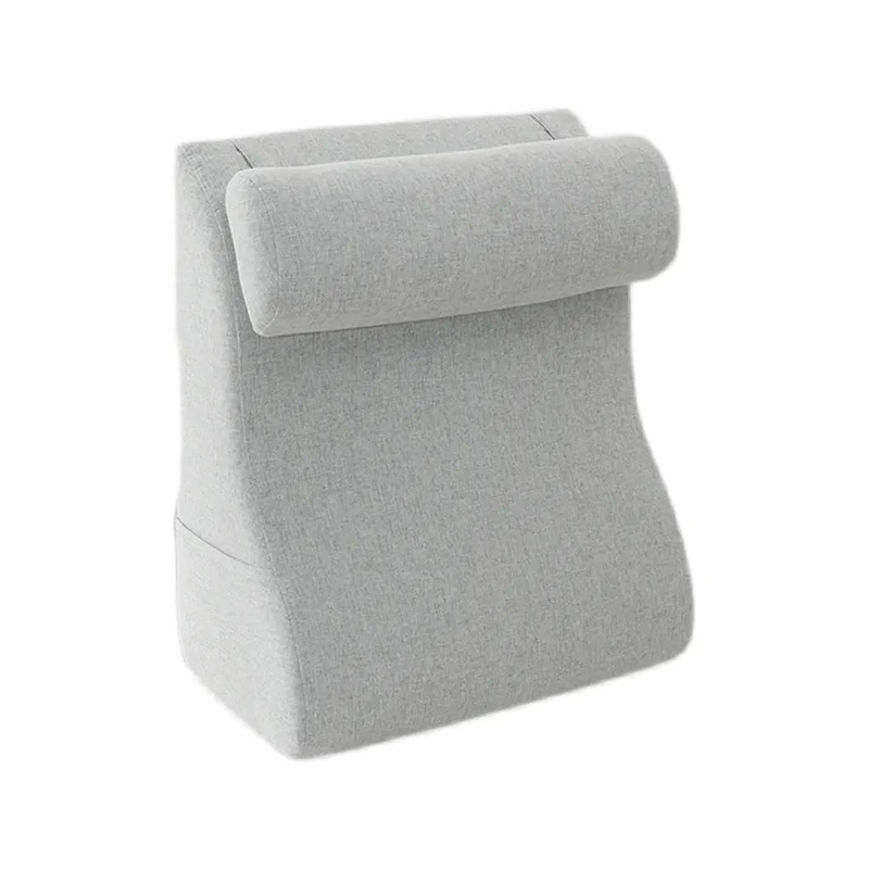 Triangulär kudde säng stor kudde avtagbar och tvättbar enkel soffa tatami midja sänggavel mjuk väska nackstöd