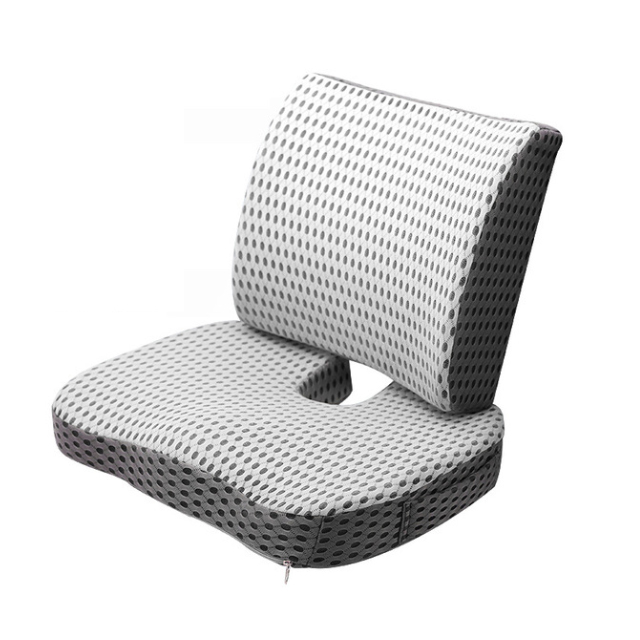 Hög kvalitet Kina Factory Memory Foam Bekväm 4D Mesh bil eller stol sittdyna